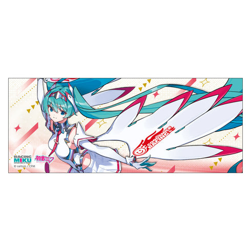 『初音ミク』レーシングVer.SPA 2025応援Ver. フェイスタオル